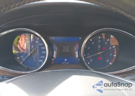 2017 Maserati Quattroporte S Q4 from USA, damaged, VIN ZAM56RRA3H1230296